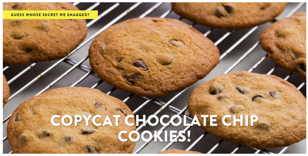 Cookies chocolat 