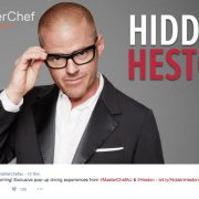 Heston Blumenthal – Le chef innove encore dans le  » Restaurant pop Up « 