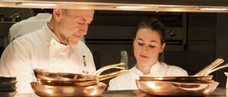 Emily et Michel Roux Jr