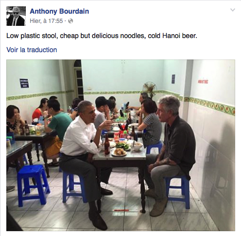 Bourdain Obama