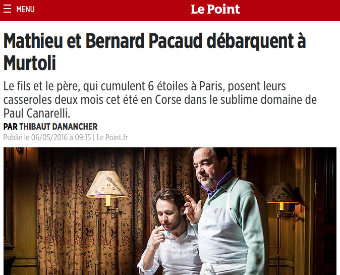 Pacaud Le Point