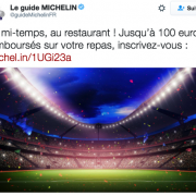 Le guide Michelin aime le Foot et l’EURO 2016 !