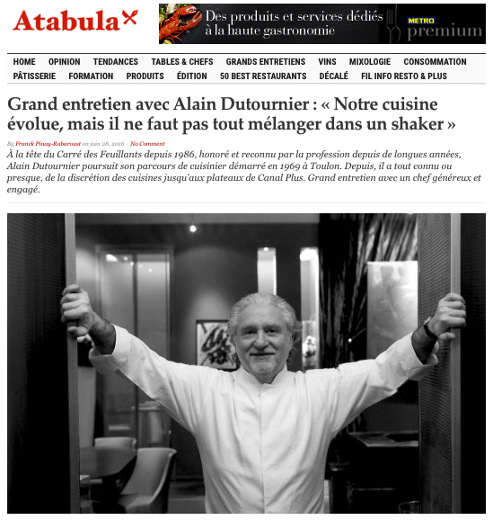 Atabula Chef Rédacteur en Chef 
