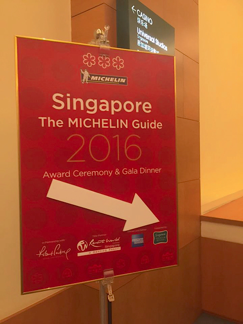 Michelin 2016 Singapour
