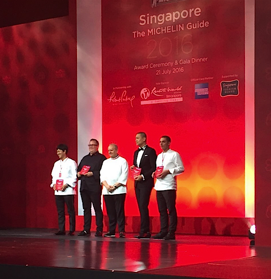 Michelin Singapour 2016