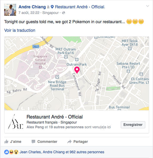 André Singapour