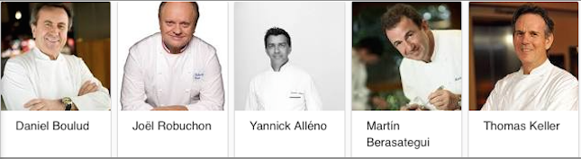 Popularité des chefs sur le web