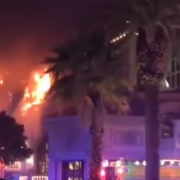 L’Hôtel Bellagio à Las Vegas en proie aux flammes