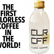 Clear coffee – Le premier café transparent est en vente en Angleterre !