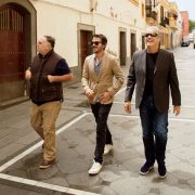 Les chefs Éric Ripert, josé Andrès et l’acteur Diego Luna en Andalousie