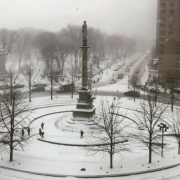 New York sous la neige … 3 chefs vous informent en live … Thomas Keller, Daniel Humm et Jean-François piège