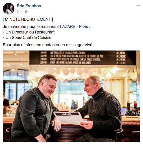 rencontre des grands chefs