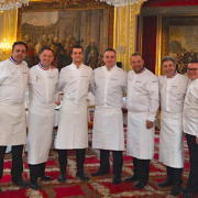 La Team France du Bocuse d’Or dans les cuisines du Palais de l’Élysée
