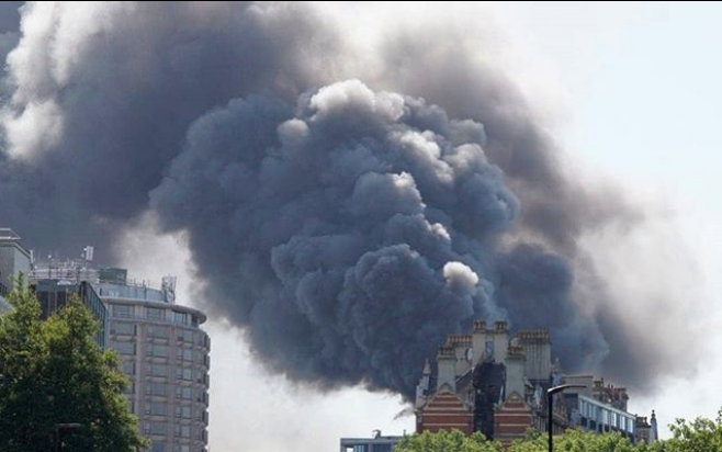 incendie londres