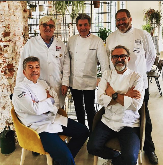 Massimo Bottura et Régis Marcon