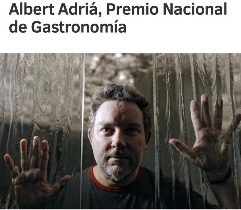 prix meilleur chef espagne