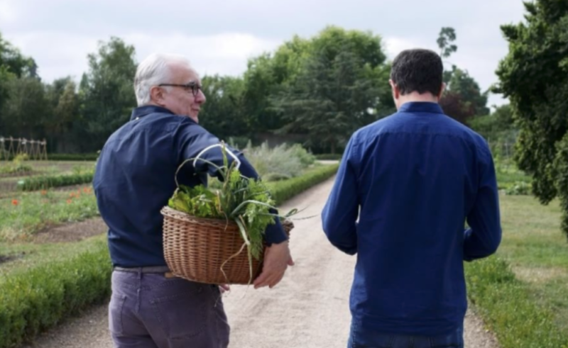 chef Romain Meder et Alain ducasse