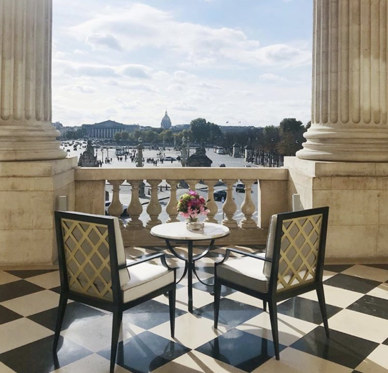 hotel de crillon equipe de france