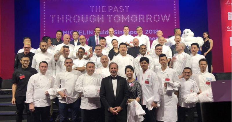 guide michelin singapour 2018