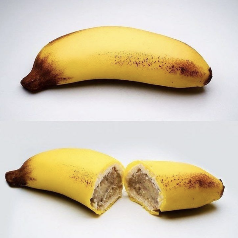 fruit banane trompe oeil