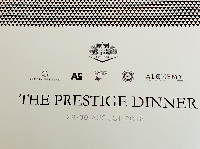 the prestige dinner