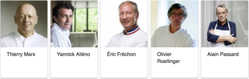chefs gastronomiques connus