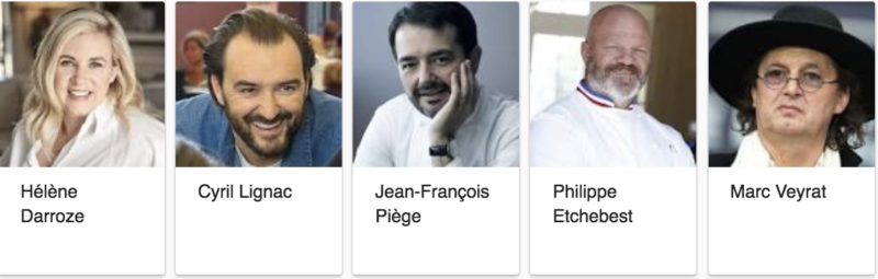 popularite chefs gastronomie