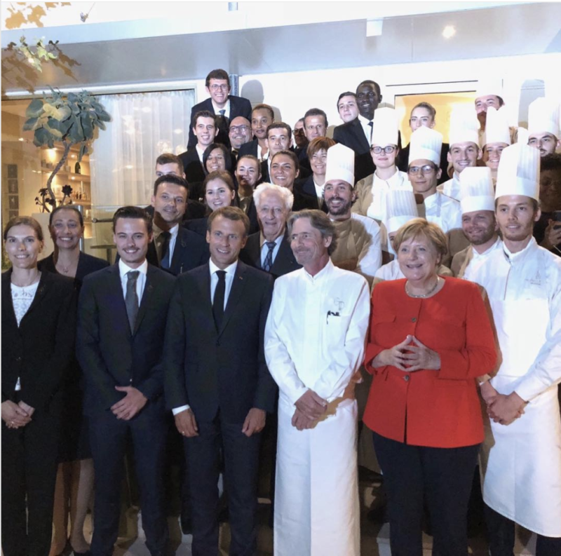 ge rh expert Emmanuel Macron change de Chef pour un Diner