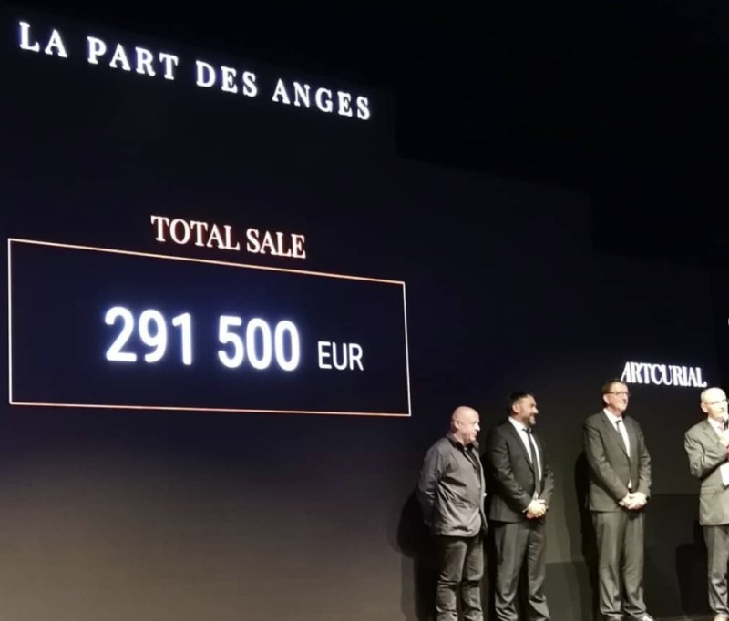 encheres la part des anges