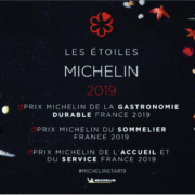 Guide Michelin France 2019 – Sortie le 21 janvier 2019 – Audrey Pulvar présentera la soirée  où seront remis plusieurs nouveaux prix signés Michelin