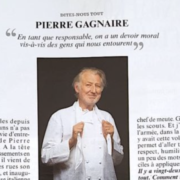 Pierre Gagnaire s’exprime sur la crise sociale qui touche actuellement la France :  » Quand on tire trop sur le fil ça casse « 
