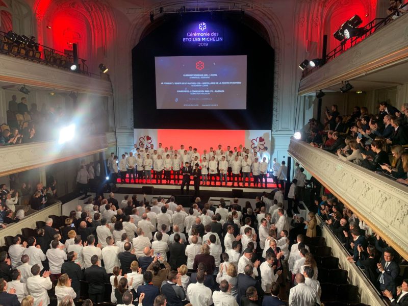 ceremonie guide michelin