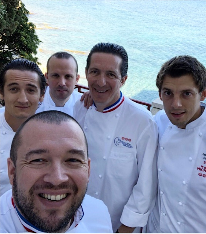 Christophe Bacquié fait la cuisine pour les couples Présidentiels Français et Chinois