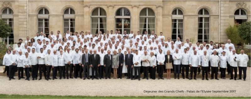 le dejeuner des grands chefs