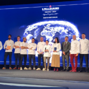 Young Chef San Pellegrino 2019 – Anne-Sophie Pic a présidé hier à Paris la compétition régionale Europe Nord Ouest remportée par le chef Alexandre Alves Peirera