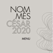 César 2020 – Un menu  100% végétarien pour le Déjeuner des Nommés