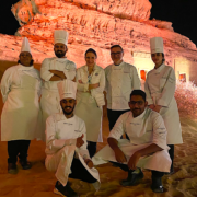 Anne-Sophie Pic – 8ème chef à cuisiner sur les vestiges de la cité de Nabatéenne d’Hegra en Arabie Saoudite, le chef Régis Marcon va suivre