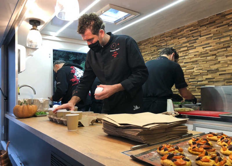 Un camion & un chef**- Alexandre Mazzia ouvre « Michel », son food truck - Food & Sens