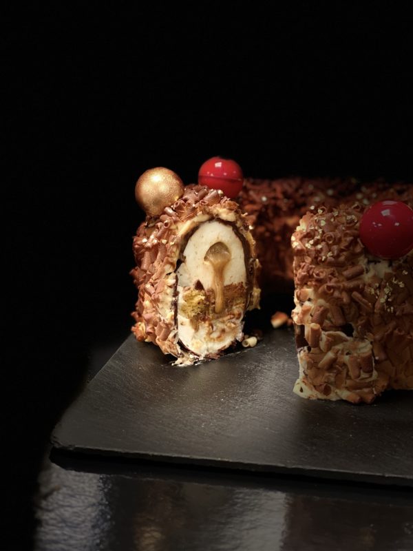 Une Bûche, Un Jour - La Couronne aux épices de Noël par Nicolas Guercio à  Hôtel Lutetia Paris Rive Gauche - Food & Sens