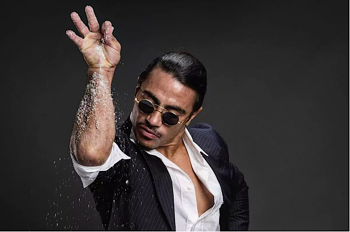 Salt Bae ( Nusret Gökçe ) arrive à Las Vegas - Nusr-Et Steakhouse ...
