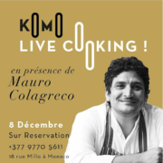 Ce mardi soir le chef Mauro Colagreco cuisinera à Monaco un dîner autour de la truffe d’Alba