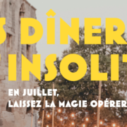 Psst, par ici… Marseille Provence Gastronomie – Les Diners Insolites reviennent !