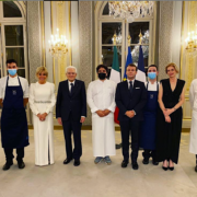 Premier dîner d’après pandémie pour un chef à L’Élysée – Mauro Colagreco signe le menu de réception du Président Italien