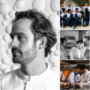 Plénitude au Cheval Blanc Paris – Arnaud Donckele présente Bertrand Noeureuil son double culinaire sur place