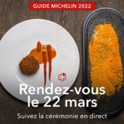 Guide Michelin France 2022 – Rendez-vous mardi 22 mars dès 16h30 en ligne pour suivre la cérémonie