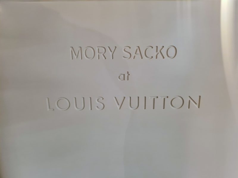 Mory Sacko at Louis Vuitton