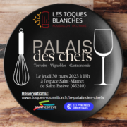 Palais des Chefs: Un rendez-vous plus que gourmand ce soir à Perpignan !