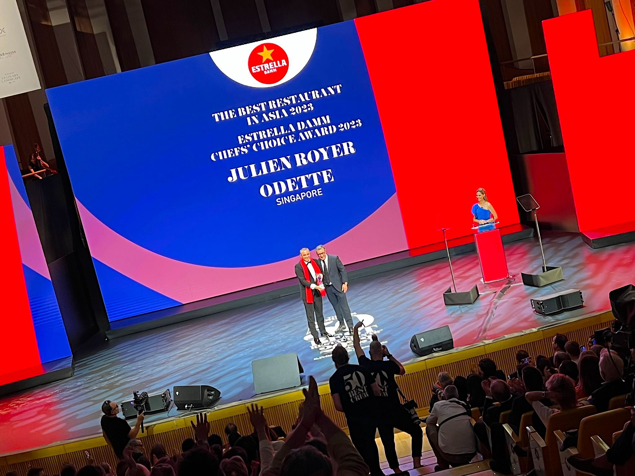 Julien Royer  Estrella Damm Chefs' Choice Award 2023