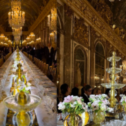 300 couverts à table dans la Galerie des Glaces pour les 400 ans du Château de Versailles – un menu signé Alain Ducasse