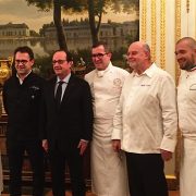 Ce soir le foie gras était la vedette au Palais de L’Élysée